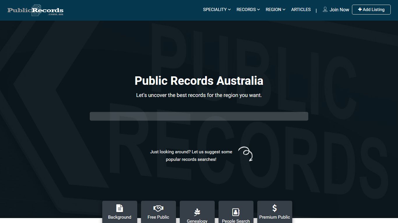 Criminal Records - Australian Checks and Searches - Public Records